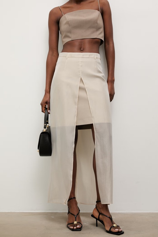 Answear.LAB krilo z viskozo bež ET0624