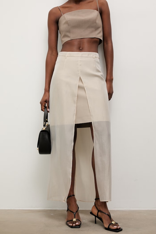 Answear.LAB krilo z viskozo bež ET0624