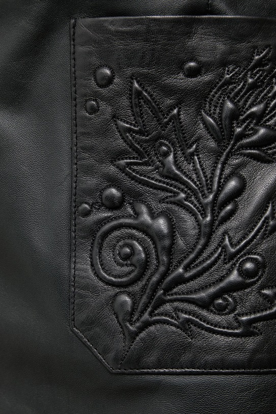 Answear.LAB spódnica skórzana ANNIE z kolekcji Unscripted WS26-SDD031 czarny