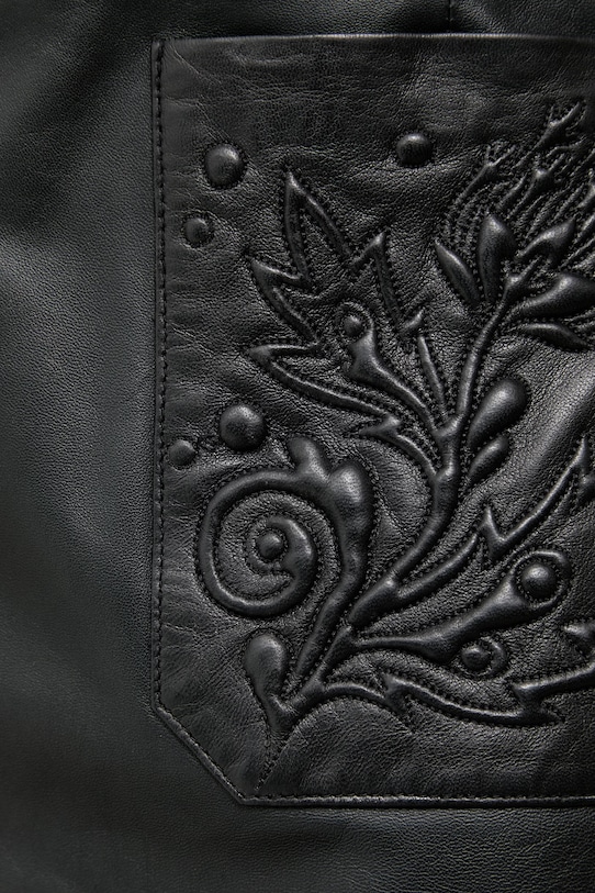 Answear.LAB spódnica skórzana ANNIE z kolekcji Unscripted WS26-SDD031 czarny