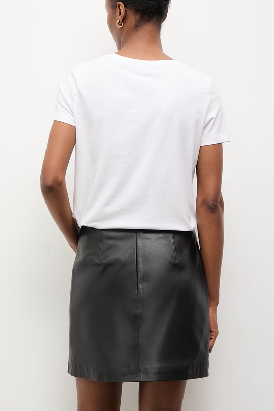 Answear.LAB spódnica skórzana ANNA z kolekcji Unscripted WS26-SDD032 czarny