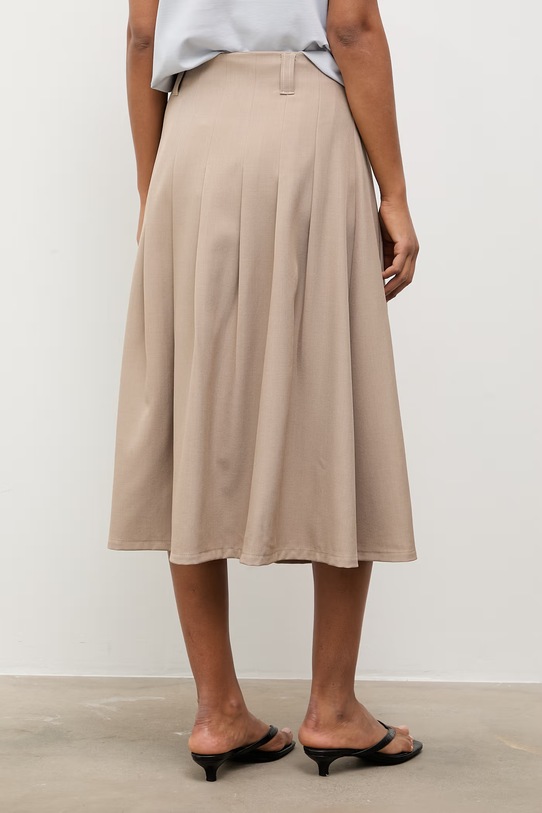 Odzież Answear.LAB spódnica WS26-SDD034 beżowy