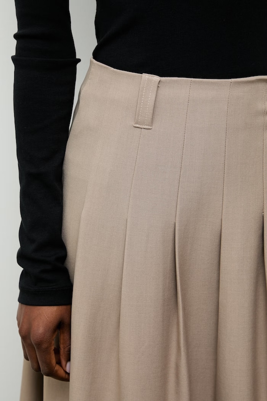 Answear.LAB spódnica beżowy GN1331.iak