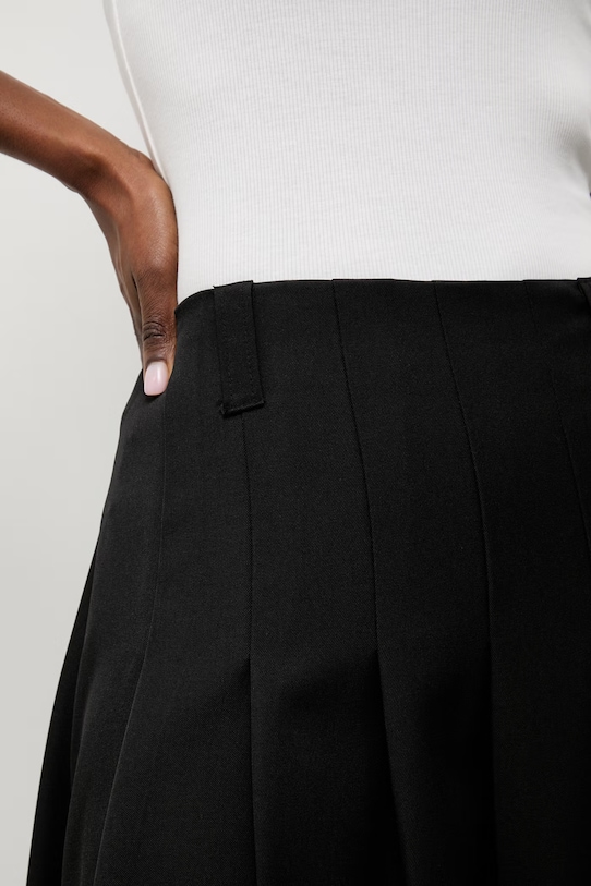 Answear.LAB sukňa čierna GN1331.iak