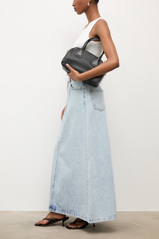 Answear.LAB spódnica jeansowa niebieski 3039.tok