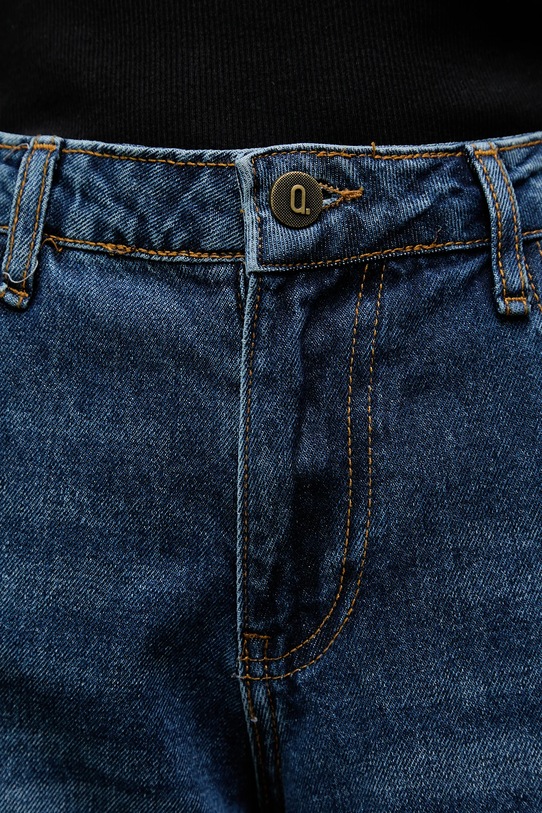 Answear.LAB jeansy granatowy 11662.tok