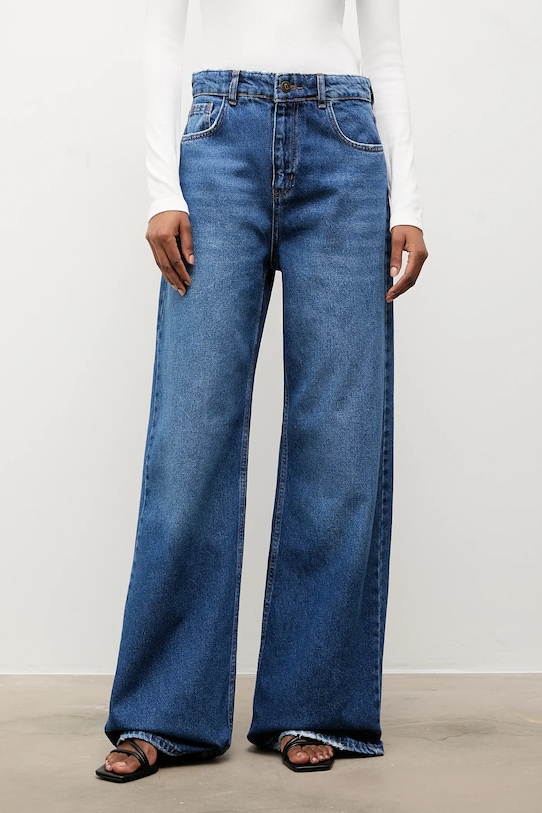 Answear.LAB jeansy 11679.tok niebieski WS26