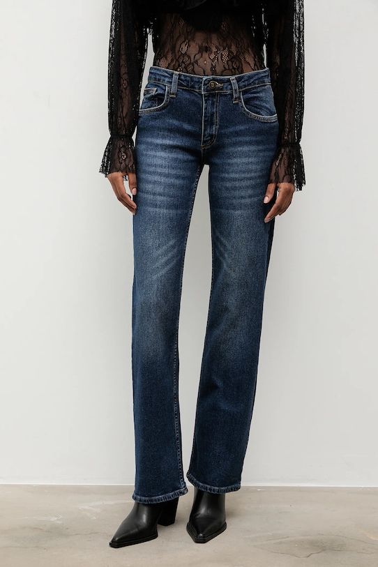 Answear.LAB jeansy niebieski 11654.tok