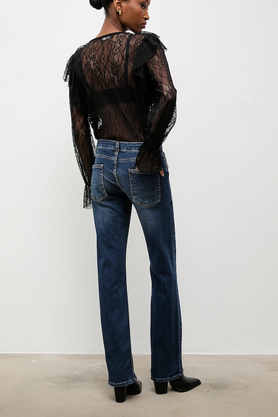 Odzież Answear.LAB jeansy 11654.tok niebieski