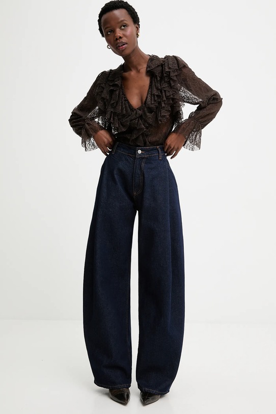 Answear.LAB jeansy granatowy SNG.1002.tok