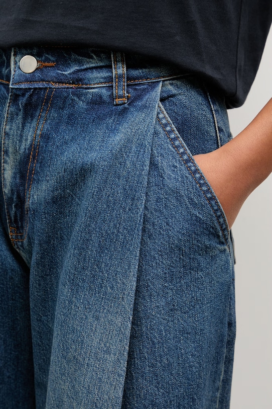 Answear.LAB wide leg džíny dámské šedá WS26-SJD010