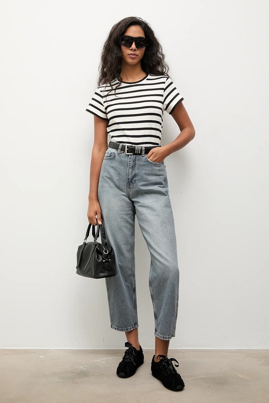 Answear.LAB jeansy 3066.tok szary WS26