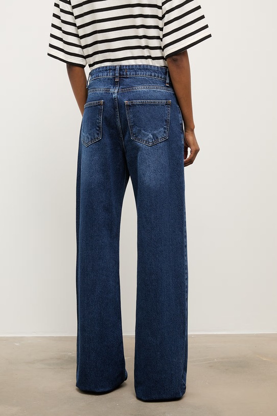 Odzież Answear.LAB jeansy WS26-SJD020 niebieski