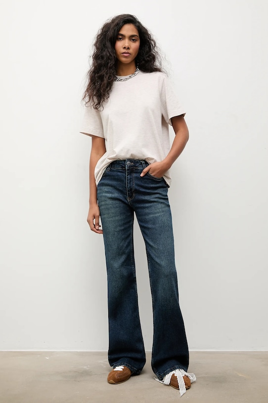 Answear.LAB jeansy granatowy 2071