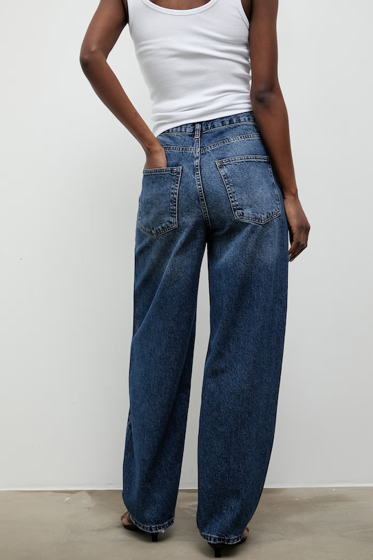 Odzież Answear.LAB jeansy slouchy damskie 3144.tok niebieski