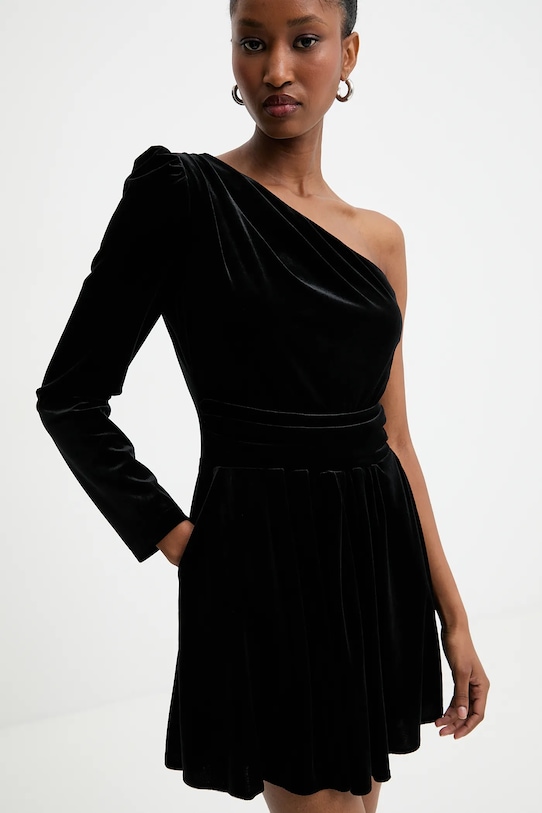 Answear.LAB kombinezon welurowy 72427.tok czarny