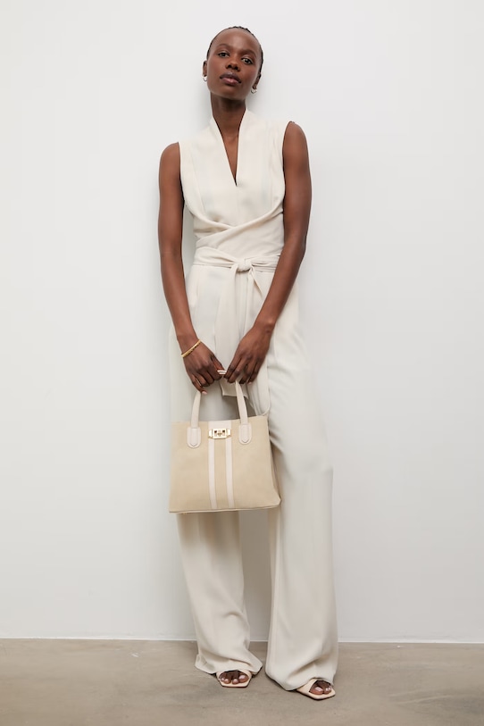 Answear.LAB ολόσωμη φόρμα Γυναικεία μπεζ 72533.tok