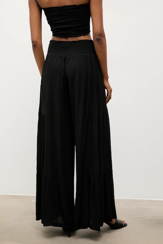 Odzież Answear.LAB spodnie Muss.hak czarny