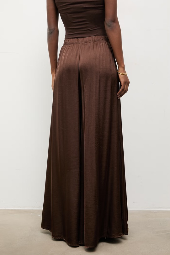 Odzież Answear.LAB spodnie damskie WS26-SPD010 brązowy