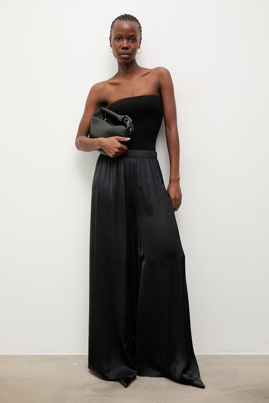 Answear.LAB spodnie damskie czarny WS26-SPD010