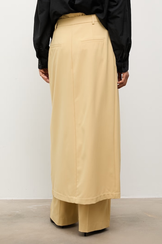 Oblečenie Dámske bavlnené nohavice Answear.LAB z kolekcie Unscripted WS26-SPD025 žltá