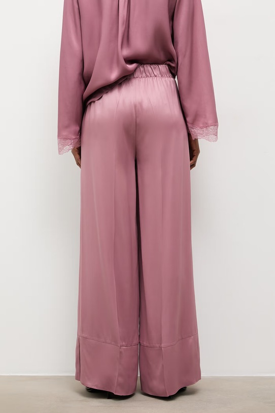 Odzież Answear.LAB spodnie damskie WS26-SPD027 różowy