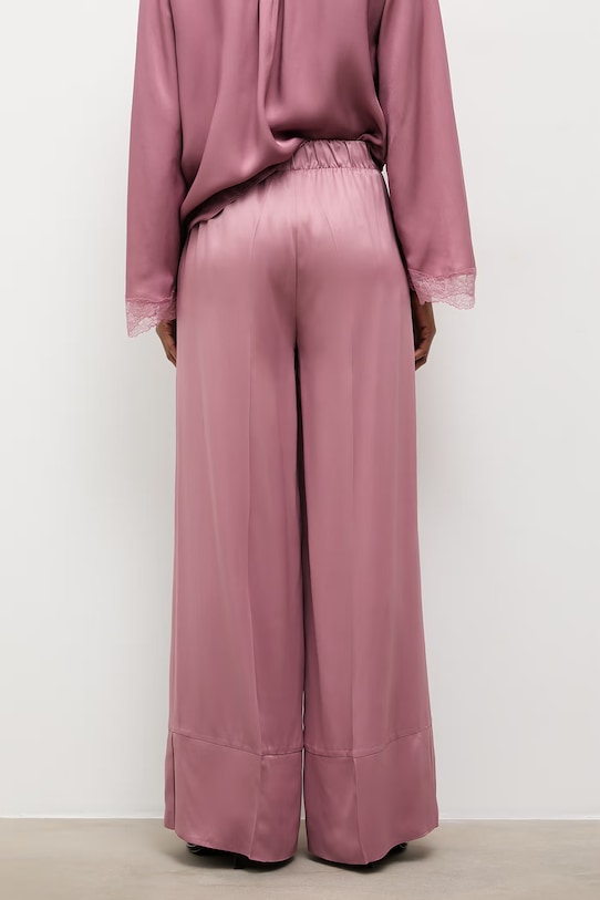 Odzież Answear.LAB spodnie damskie WS26-SPD027 różowy