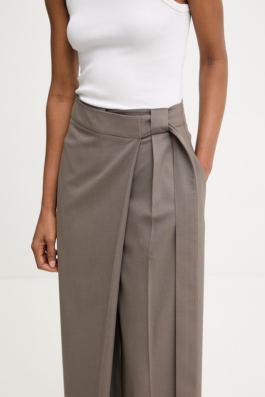 Answear.LAB spodnie damskie WS26-SPD028 zielony