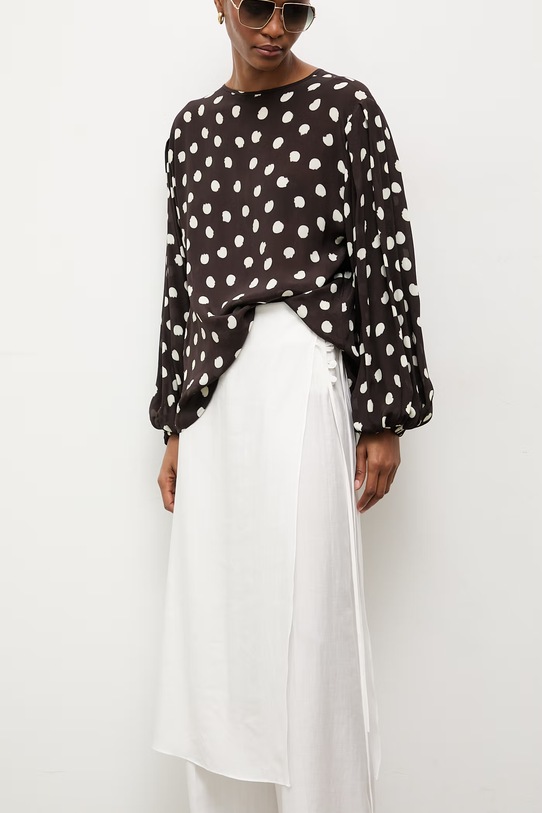 Answear.LAB spodnie damskie WS26-SPD029 beżowy WS26