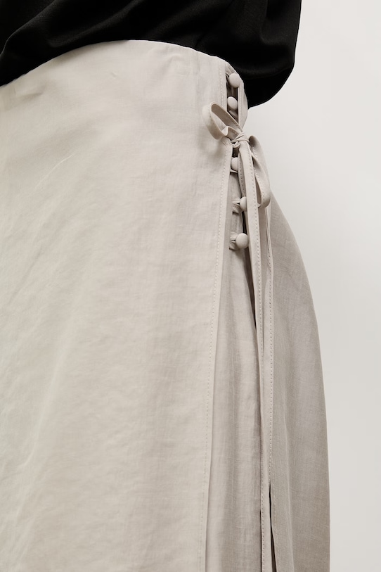 Answear.LAB spodnie damskie z kolekcji Unscripted WS26-SPD029 beżowy