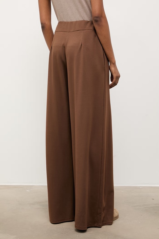 Odzież Answear.LAB spodnie damskie WS26-SPD032 brązowy