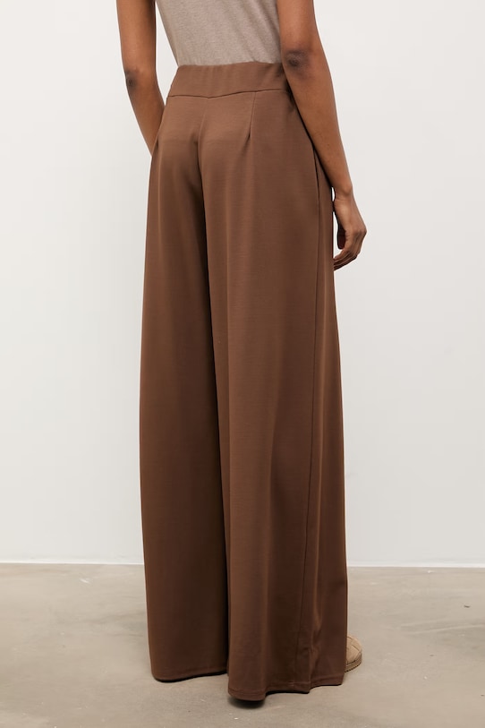 Odzież Answear.LAB spodnie damskie WS26-SPD032 brązowy