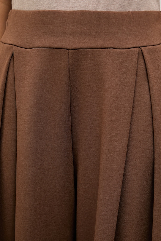 Answear.LAB spodnie damskie brązowy WS26-SPD032