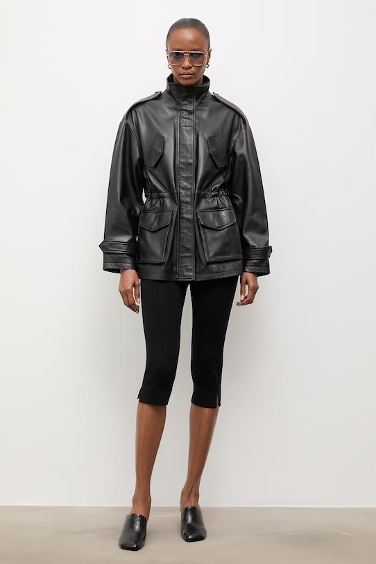 Answear.LAB legginsy WS26-SPD033 czarny WS26