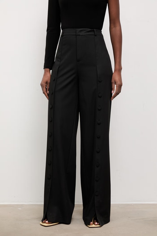 Answear.LAB spodnie PN1428 czarny WS26