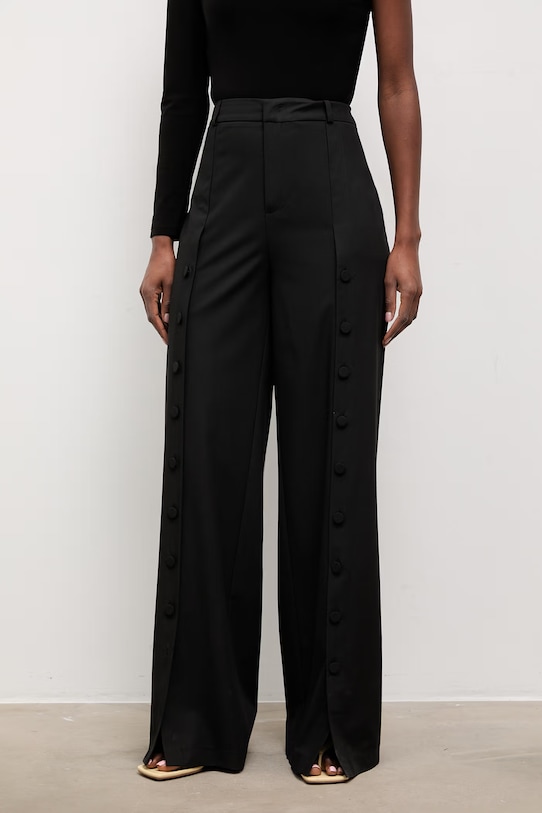 Answear.LAB spodnie PN1428 czarny WS26