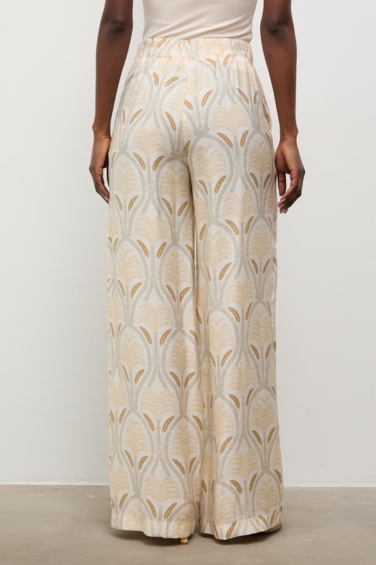 Oblačila Answear.LAB hlače ženske z modalom PN1609 bež