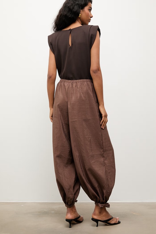 Odzież Answear.LAB spodnie damskie WS26-SPD049 brązowy