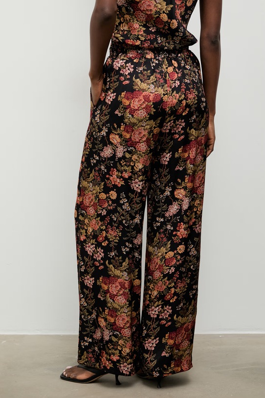 Odzież Answear.LAB spodnie palazzo damskie z wiskozy 95071.iak czarny