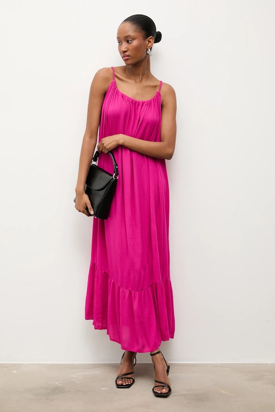 Answear.LAB sukienka Venezia.hak różowy WS26