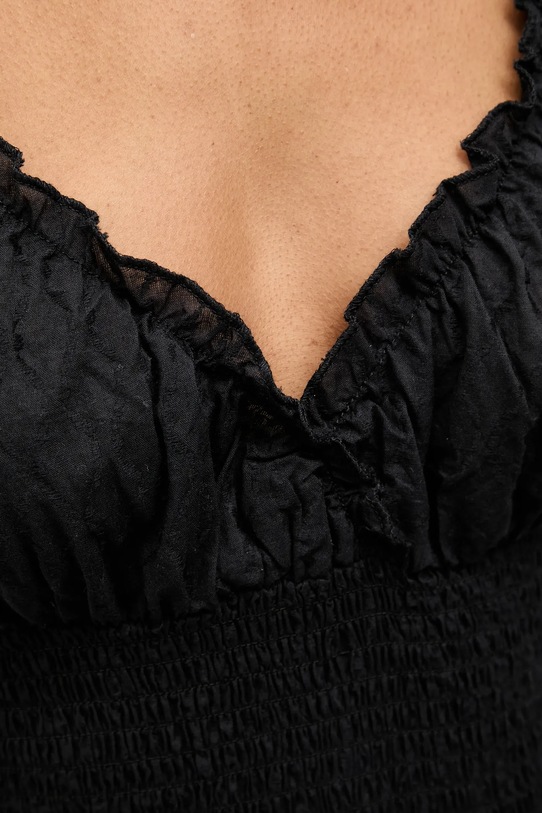 Answear.LAB sukienka bawełniana June.hak czarny