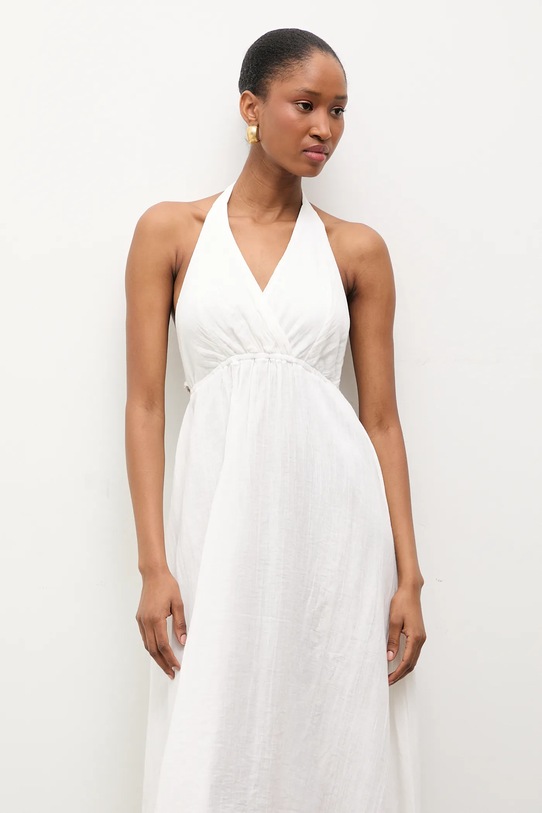 Answear.LAB sukienka biały Nerea.hak