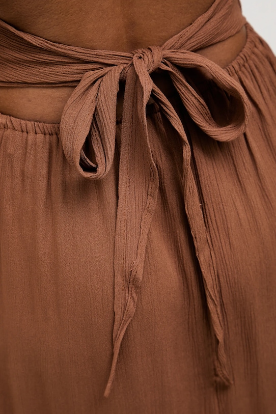 Answear.LAB sukienka Nerea.hak brązowy