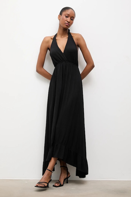 Answear.LAB sukienka casual czarny Nerea.hak