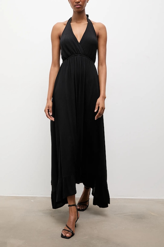 Answear.LAB sukienka czarny Nerea.hak