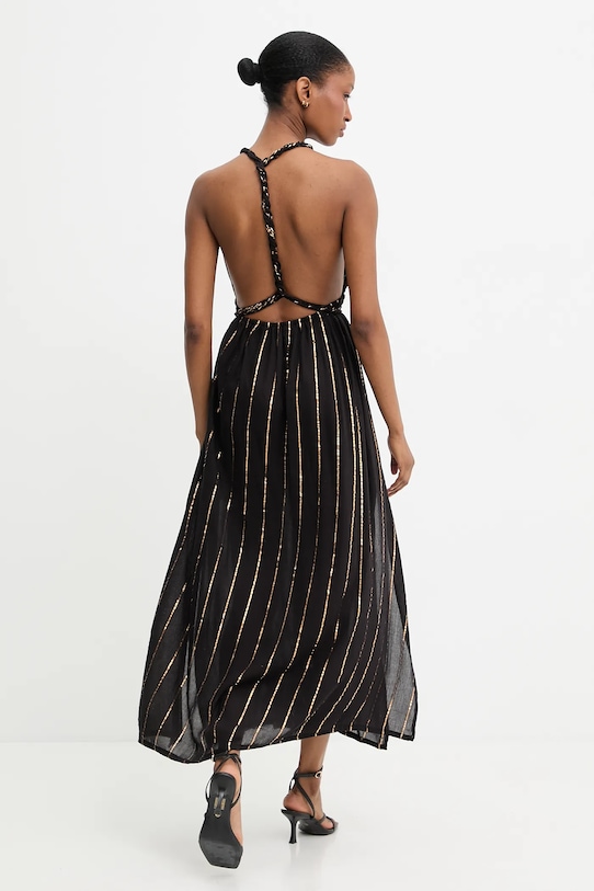 Odzież Answear.LAB sukienka Indira.oro.hak czarny