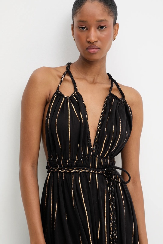 Answear.LAB sukienka czarny Indira.oro.hak