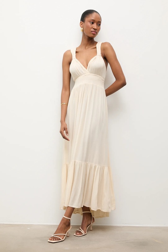 Answear.LAB sukienka casual beżowy Daizy.hak