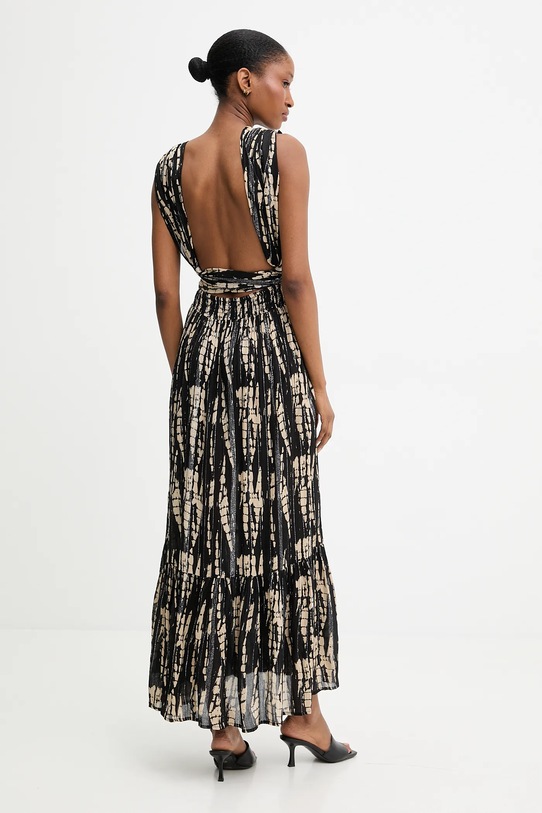 Odzież Answear.LAB sukienka Daizy.print.hak czarny