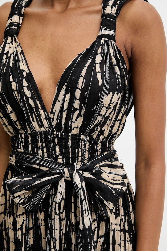 Answear.LAB sukienka Daizy.print.hak czarny